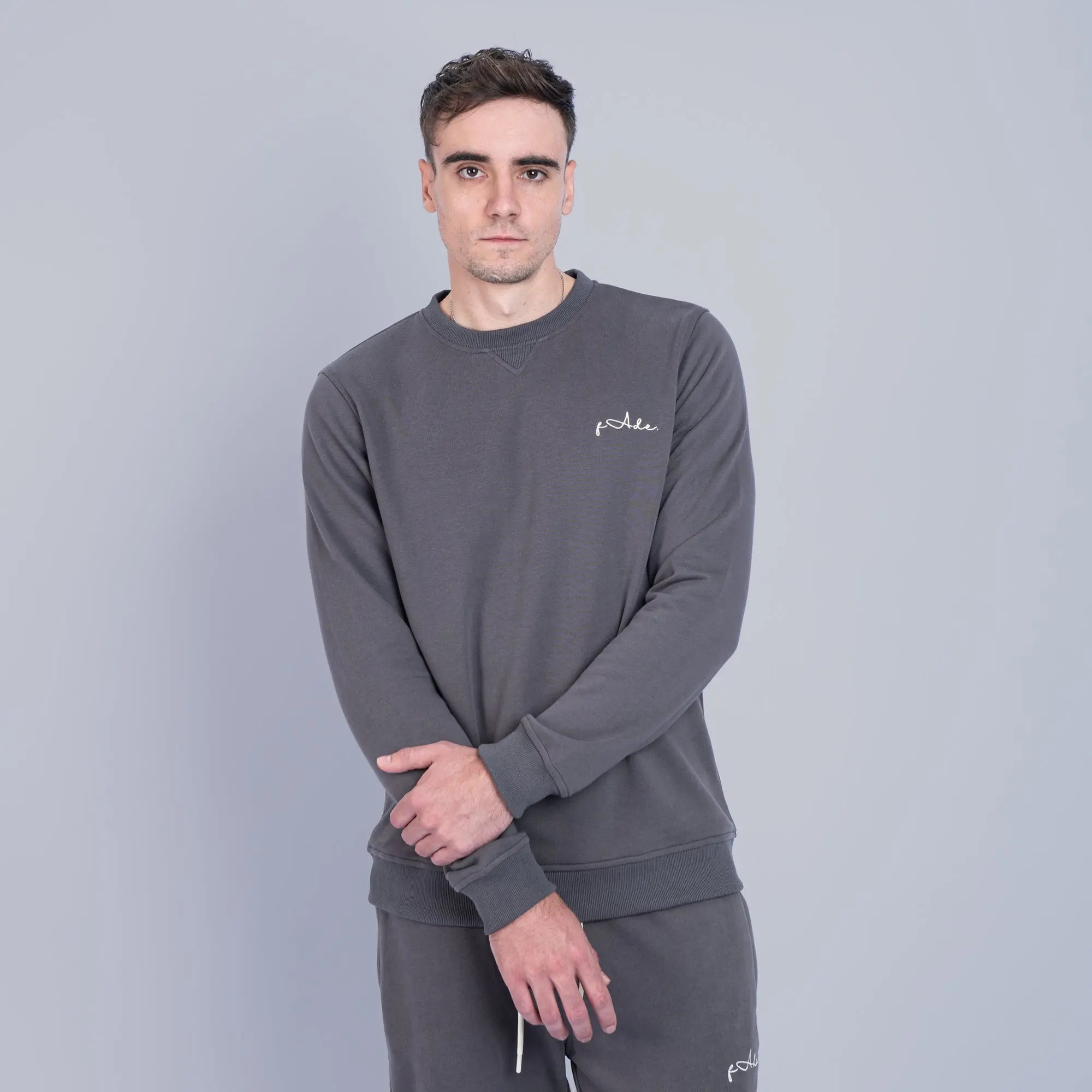 Signature Sweatshirt Grey - FADE