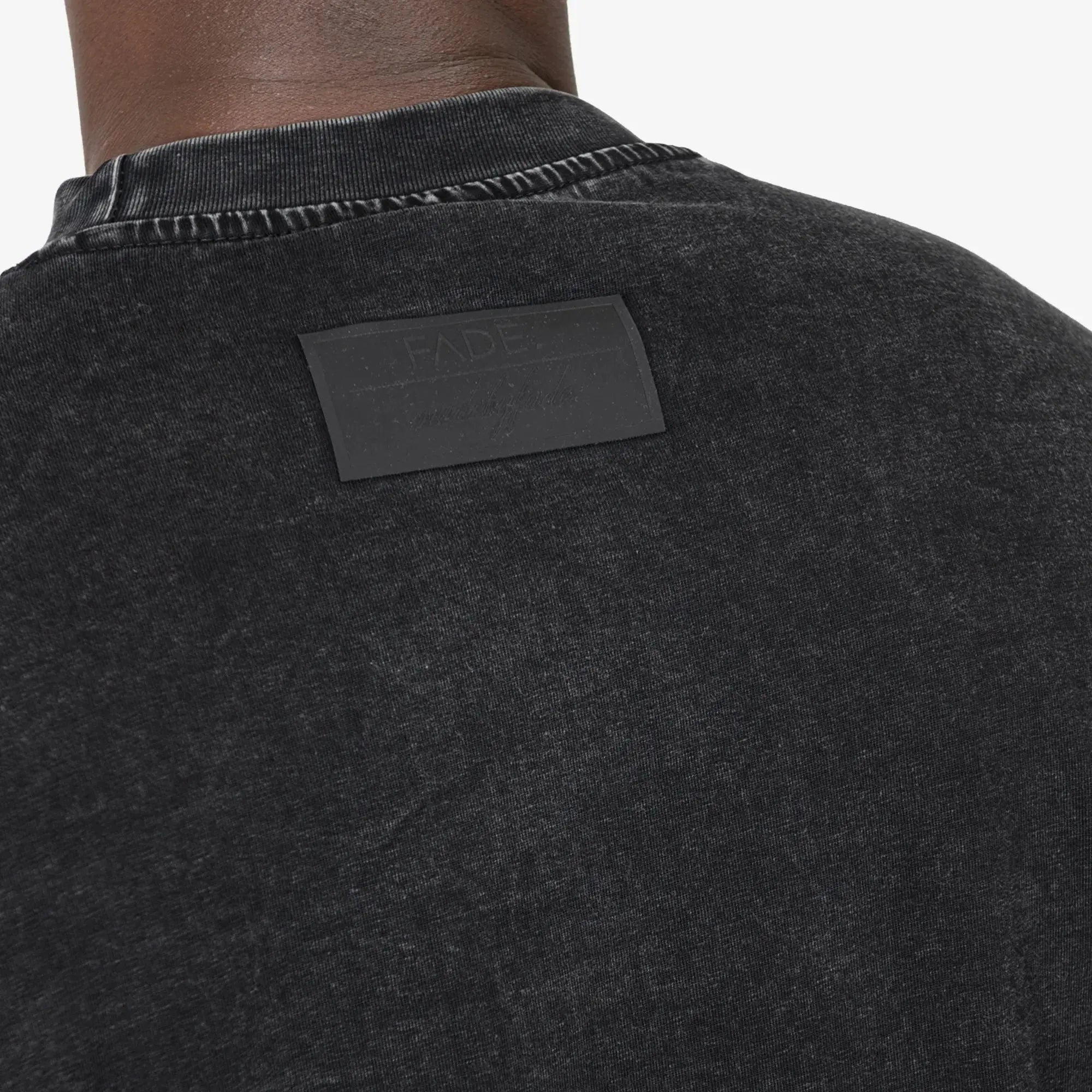 Signature Washed Boxy Fit T-Shirt Grey - FADE