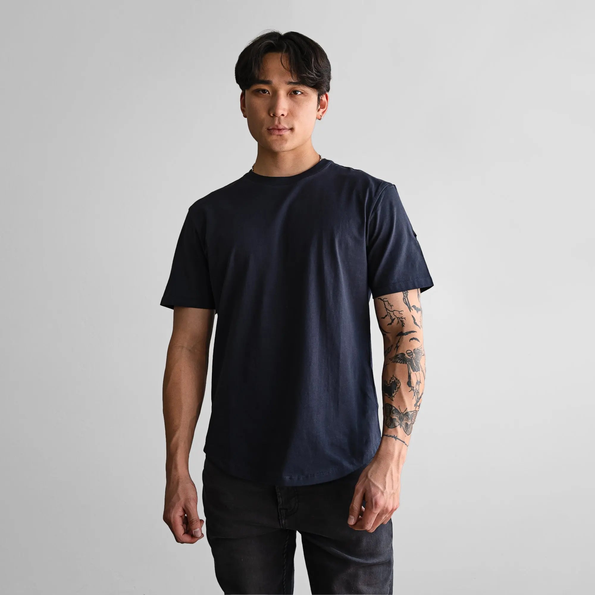 Still T-Shirt Navy - FADE