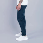 Essential Dark Wash Slim Tapered Jeans - FADE