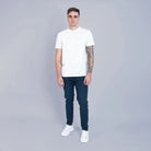 Essential Dark Wash Slim Tapered Jeans - FADE