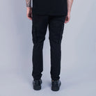 Essential Cargo Pants Black - FADE