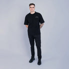 Essential Cargo Pants Black - FADE