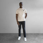 Fade Iconic Badge T-shirt Stone - FADE