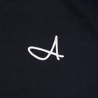 Signature A Boxy T-Shirt Navy - FADE